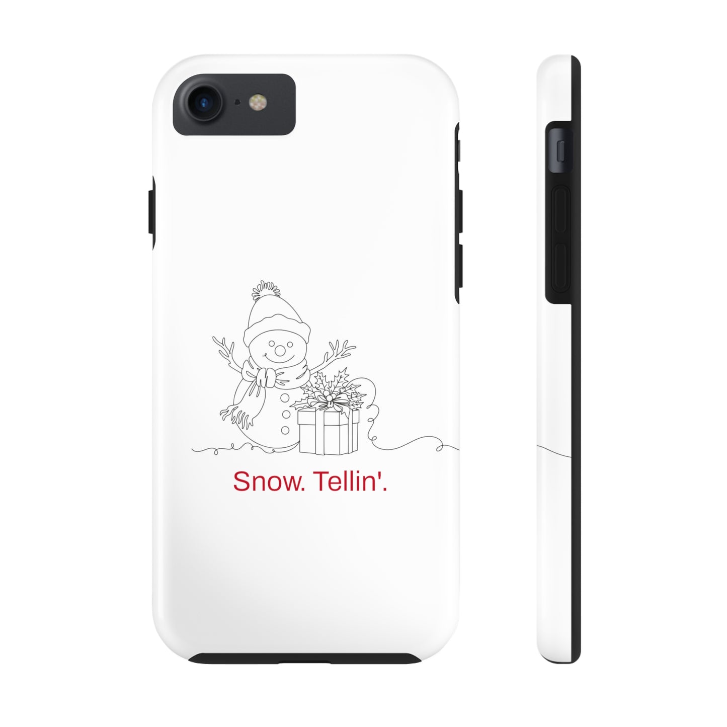 Christmas Snowman / iPhone Case