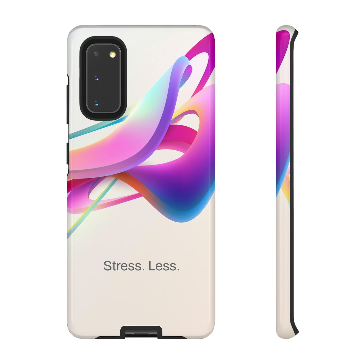 Stress. Less. / Happy Is Samsung Case