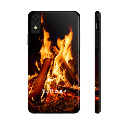 My. Therapy. / Fire Daze iPhone Case