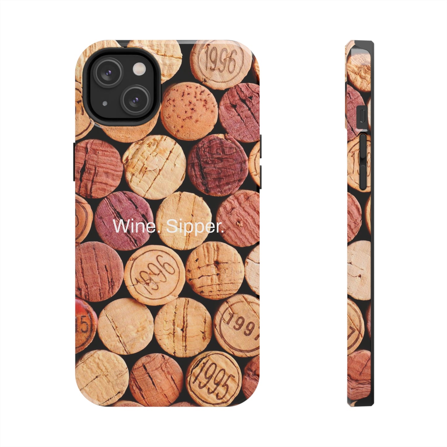 Wine. Sipper. /  Pop The Cork iPhone Case