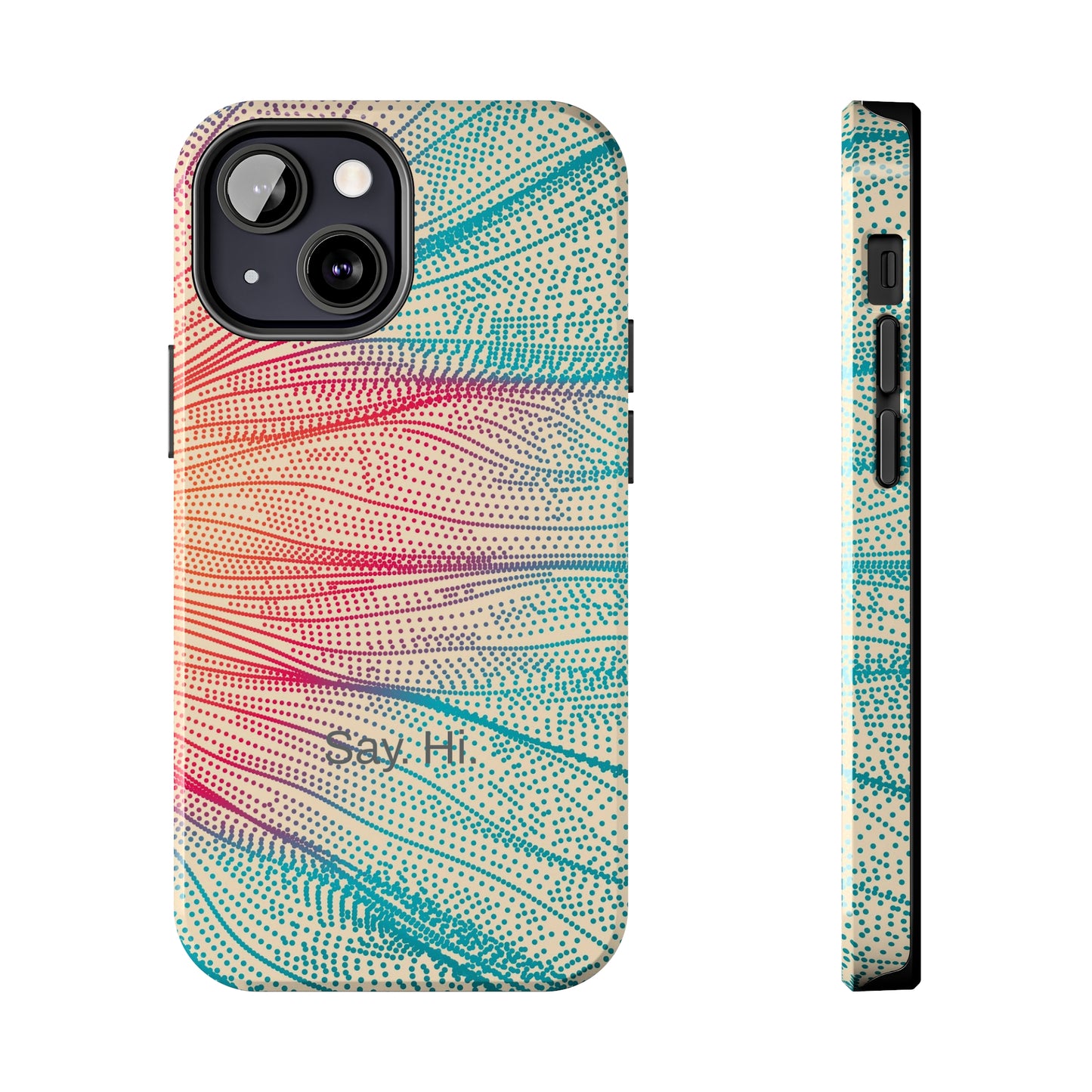 Say. Hi. / Calla Sings iPhone Case