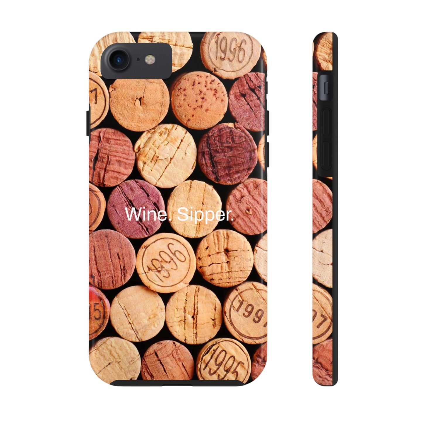 Wine. Sipper. /  Pop The Cork iPhone Case