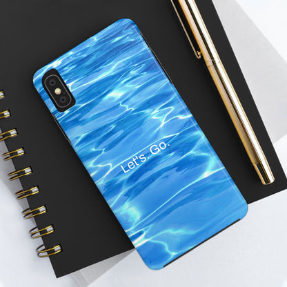 Let's. Go. / Pool Time iPhone Case