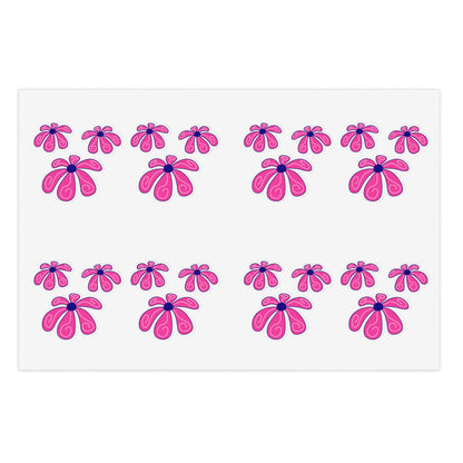 Cute Retro Pink Stickers - Die Cut Sticker Sheet (3)