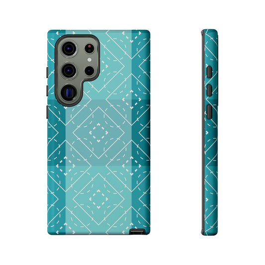 Creative Christmas Blue / Samsung Case