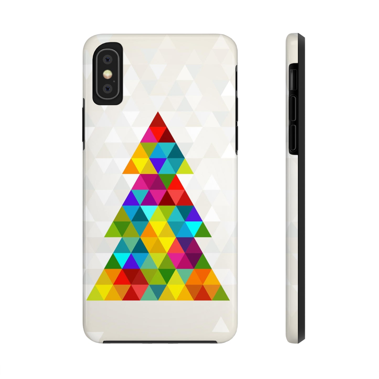 Rainbow Christmas Tree / iPhone Case