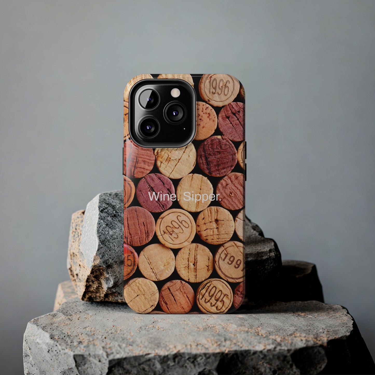 Wine. Sipper. /  Pop The Cork iPhone Case