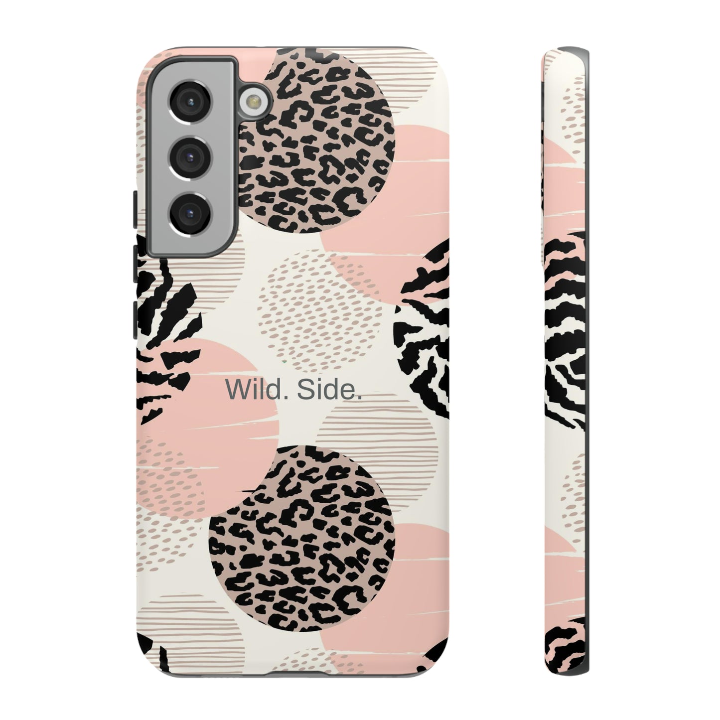 Wild. Side. / Animal Circles Samsung Case