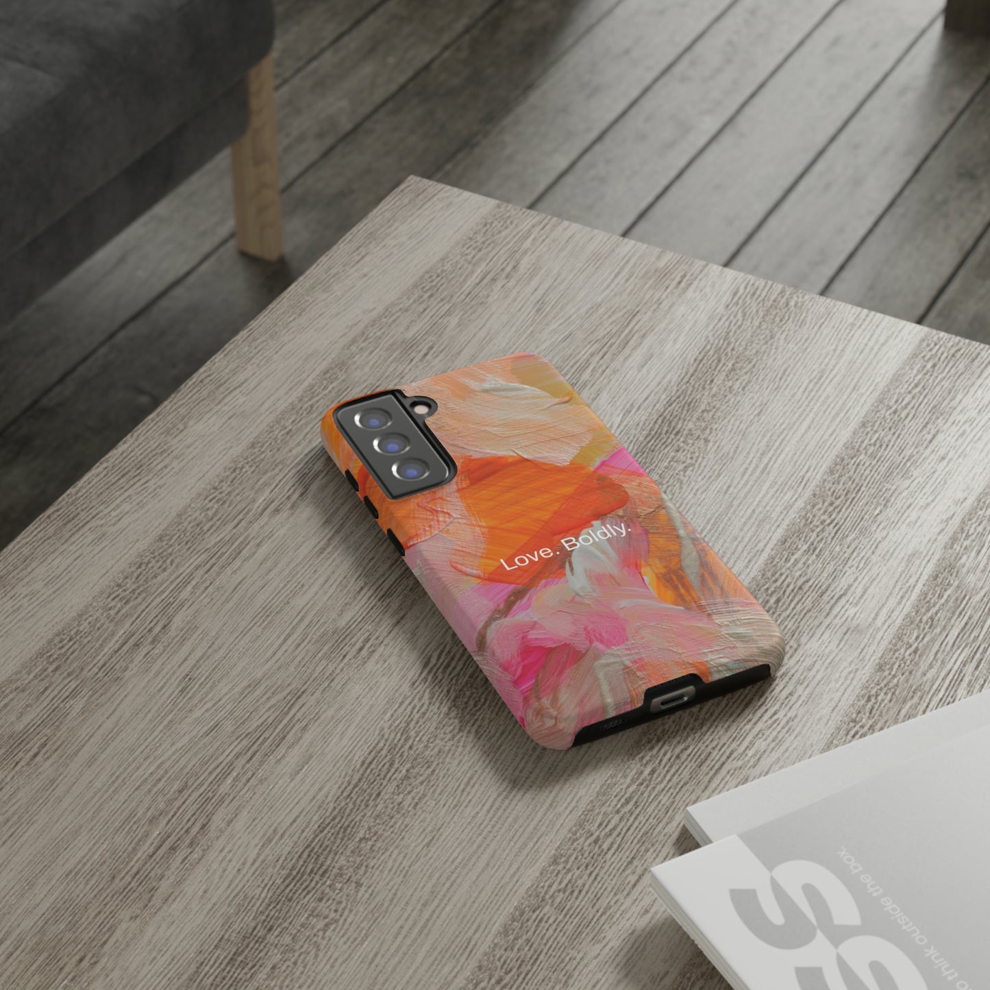 Love. Boldly. / Painted Lady Samsung Case