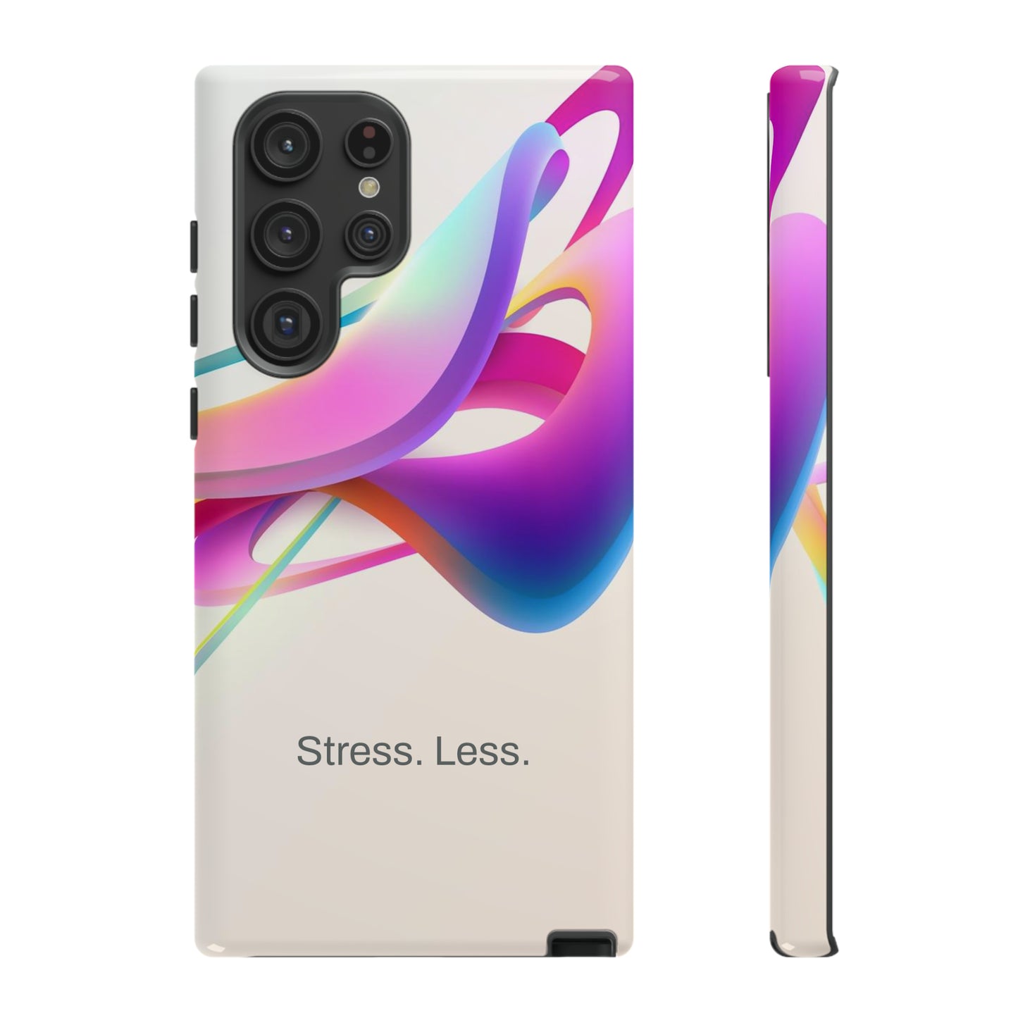 Stress. Less. / Happy Is Samsung Case