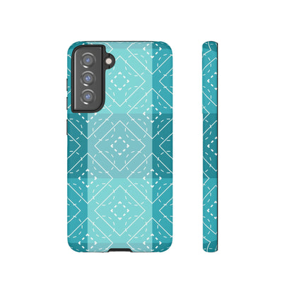 Creative Christmas Blue / Samsung Case