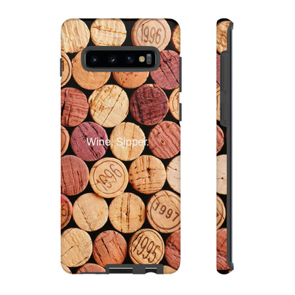 Wine. Sipper. / Pop The Cork Samsung Case