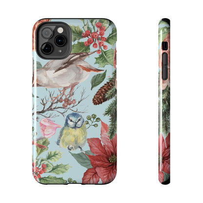 Holiday Christmas Birds / iPhone Case