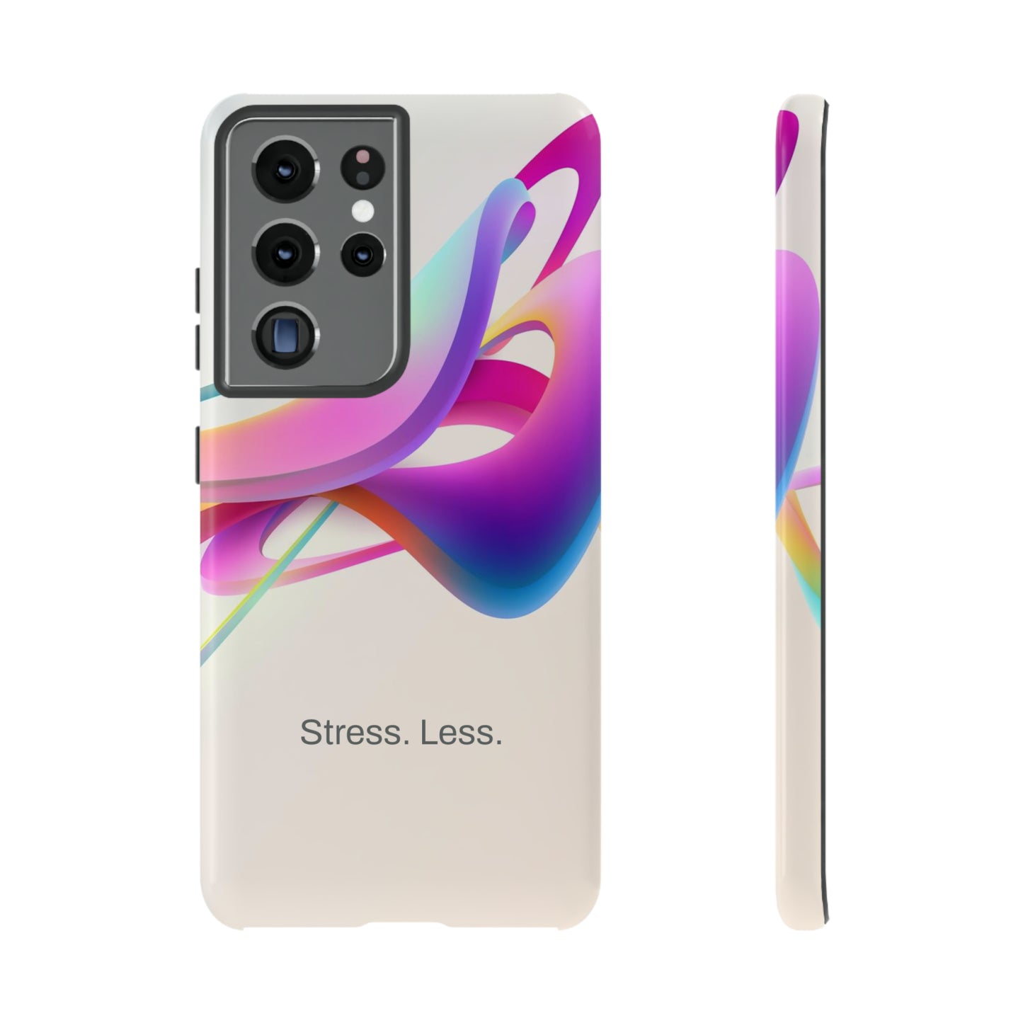 Stress. Less. / Happy Is Samsung Case