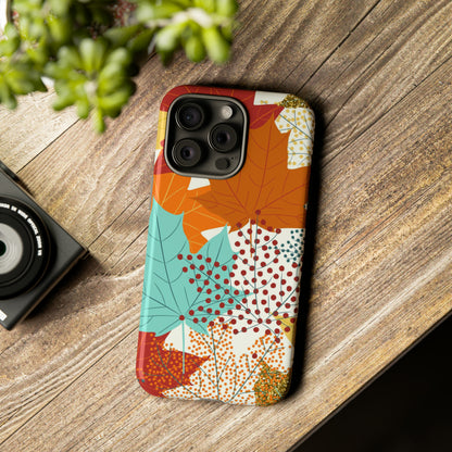 iPhone 15 Series Fall Maple Leaves / Tough Case