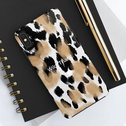 Wild. Thang. / Leopard iPhone Case