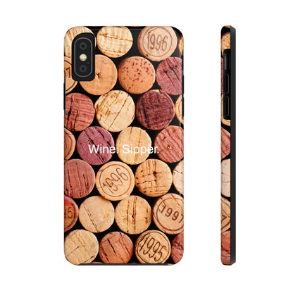 Wine. Sipper. /  Pop The Cork iPhone Case