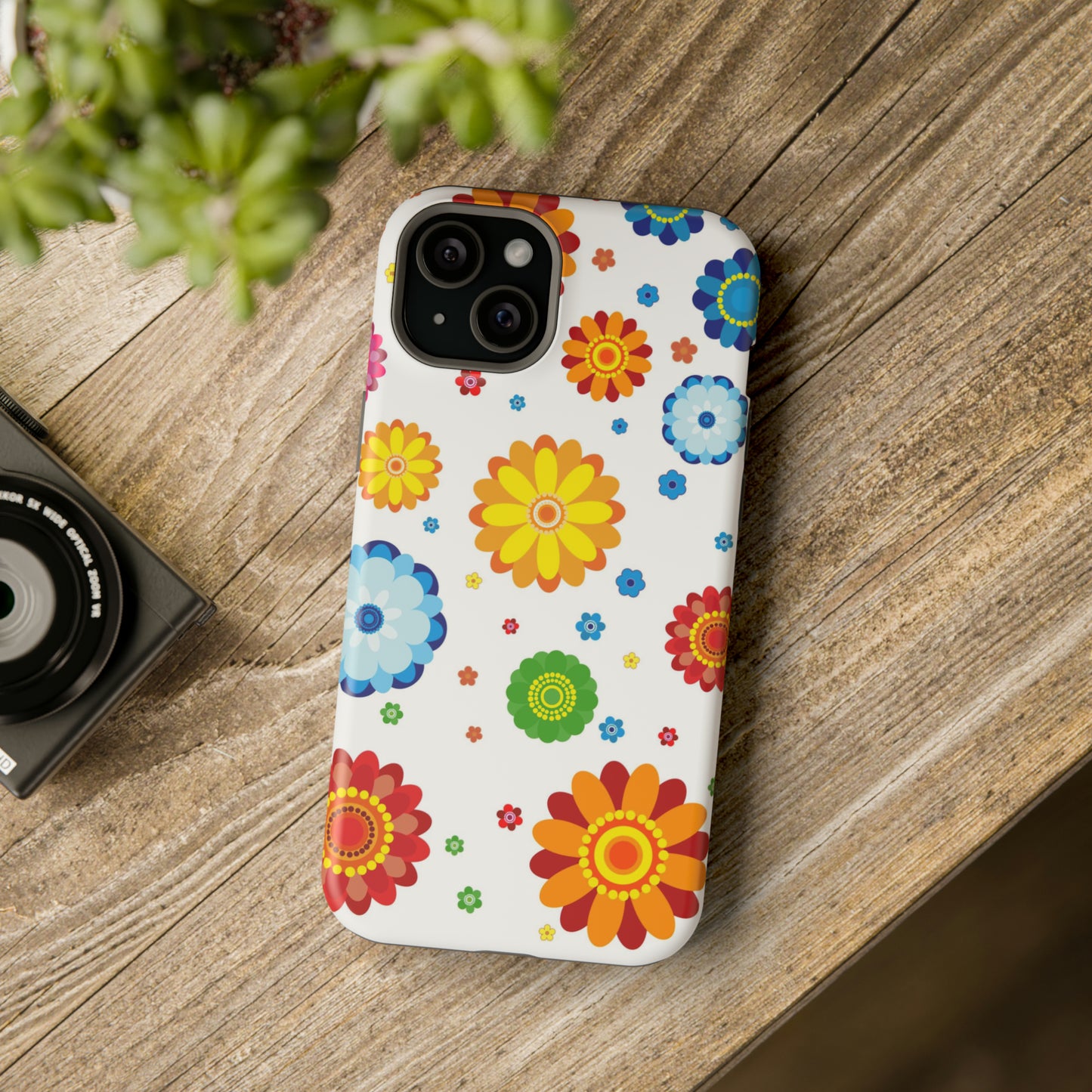 Dotted Flowers / MagSafe Tough Case