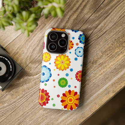 Dotted Flowers / MagSafe Tough Case