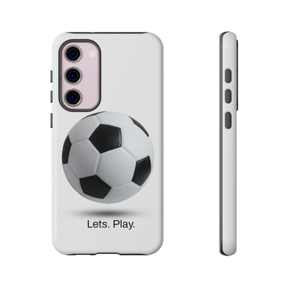 Lets. Play. / Soccer Samsung Case