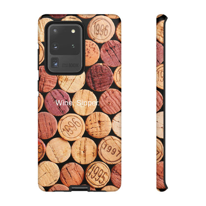 Wine. Sipper. / Pop The Cork Samsung Case