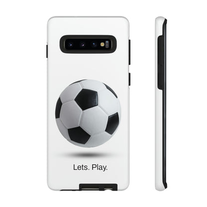 Lets. Play. / Soccer Samsung Case