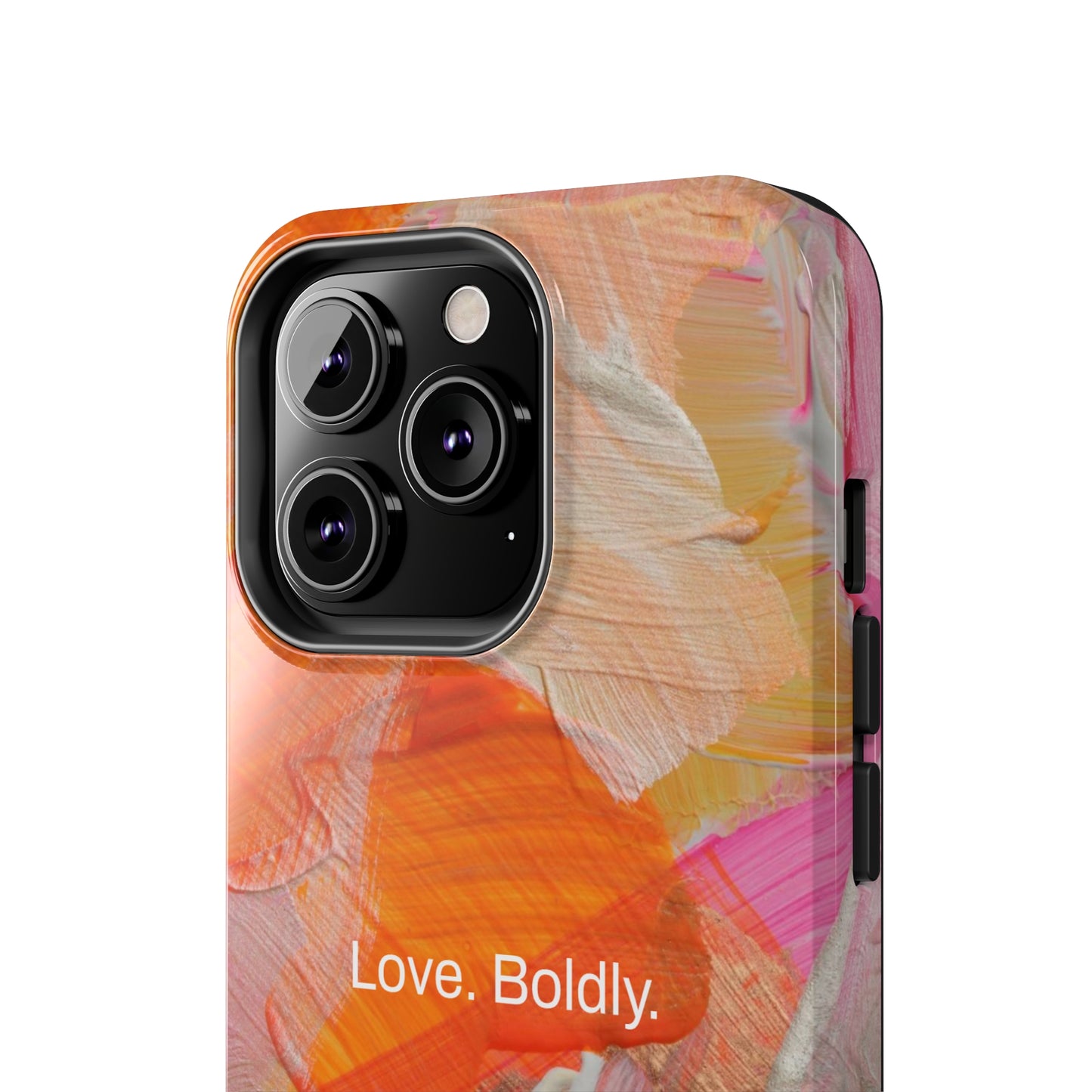 Love. Boldly. / Painted Lady iPhone Case