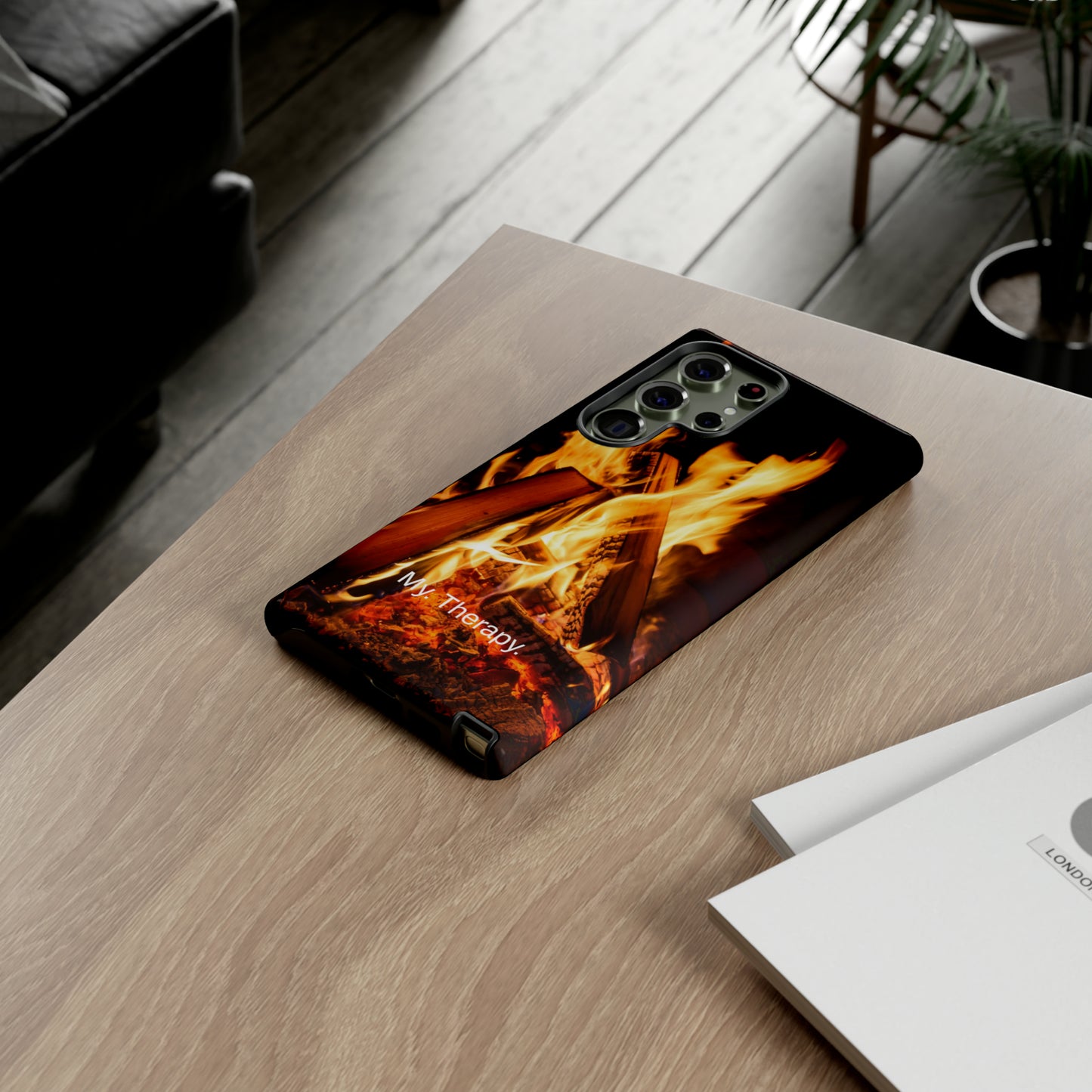 My. Therapy. / Fire Daze Samsung Case