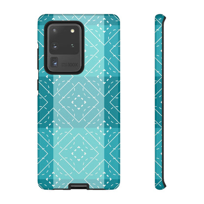 Creative Christmas Blue / Samsung Case