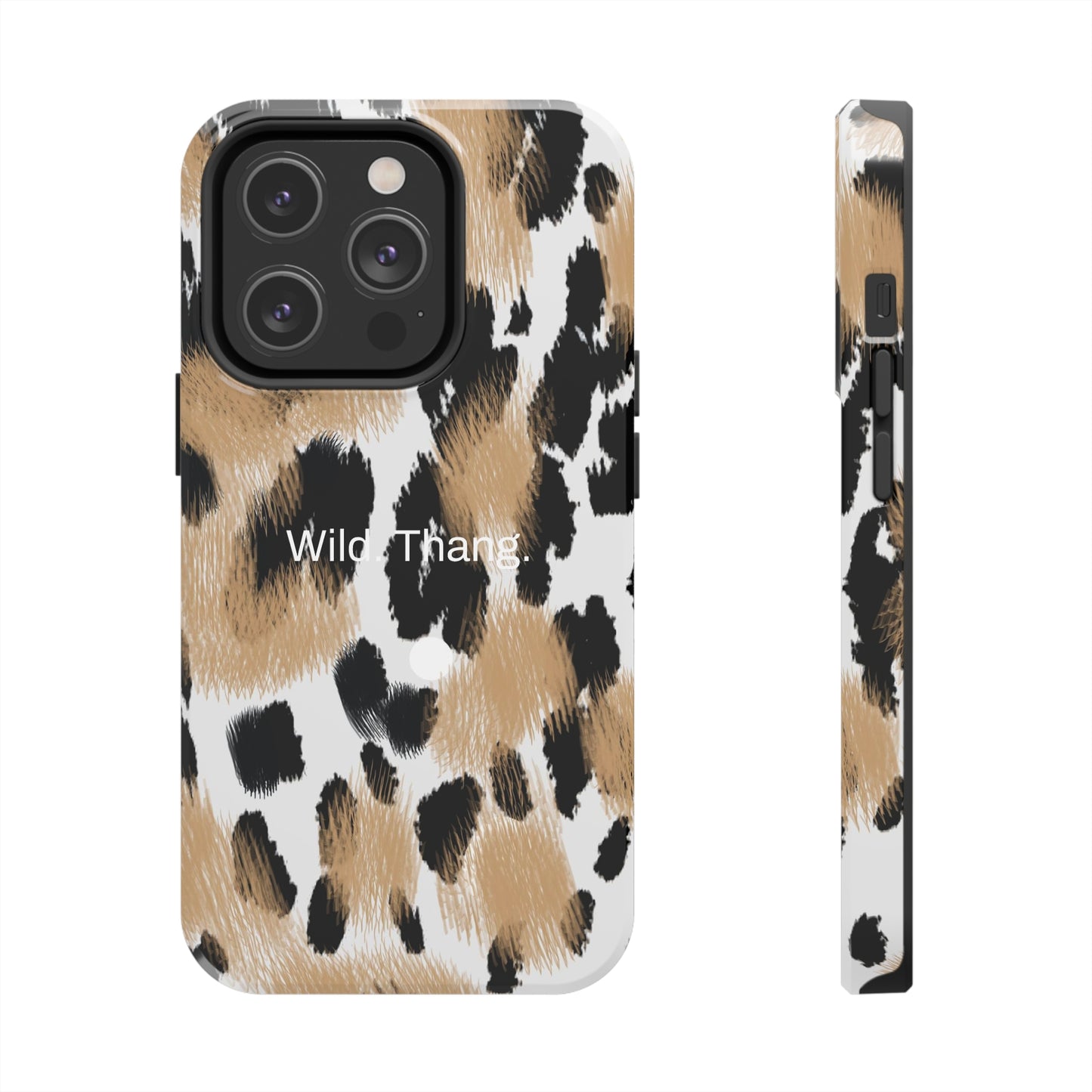 Wild. Thang. / Leopard iPhone Case