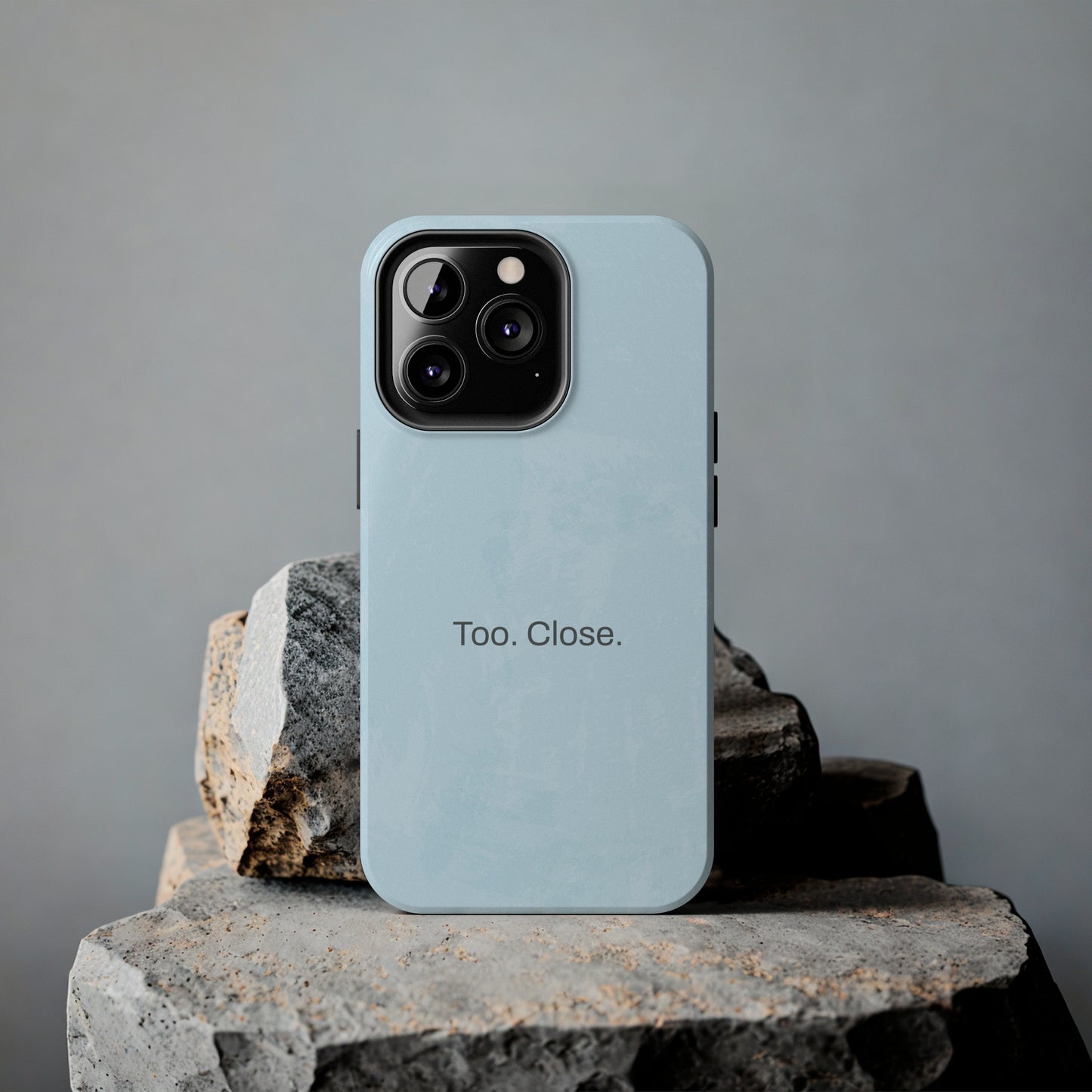 Too. Close. / Watercolor iPhone Case