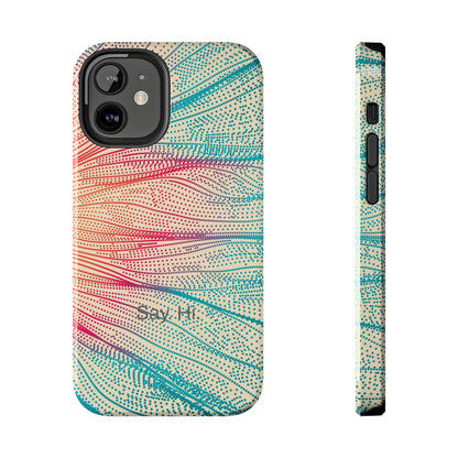 Say. Hi. / Calla Sings iPhone Case