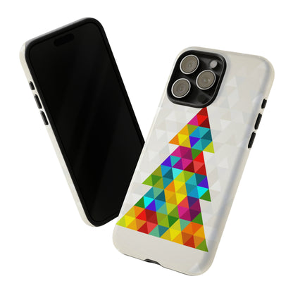 iPhone 15 Series Rainbow Christmas Tree / Tough Case