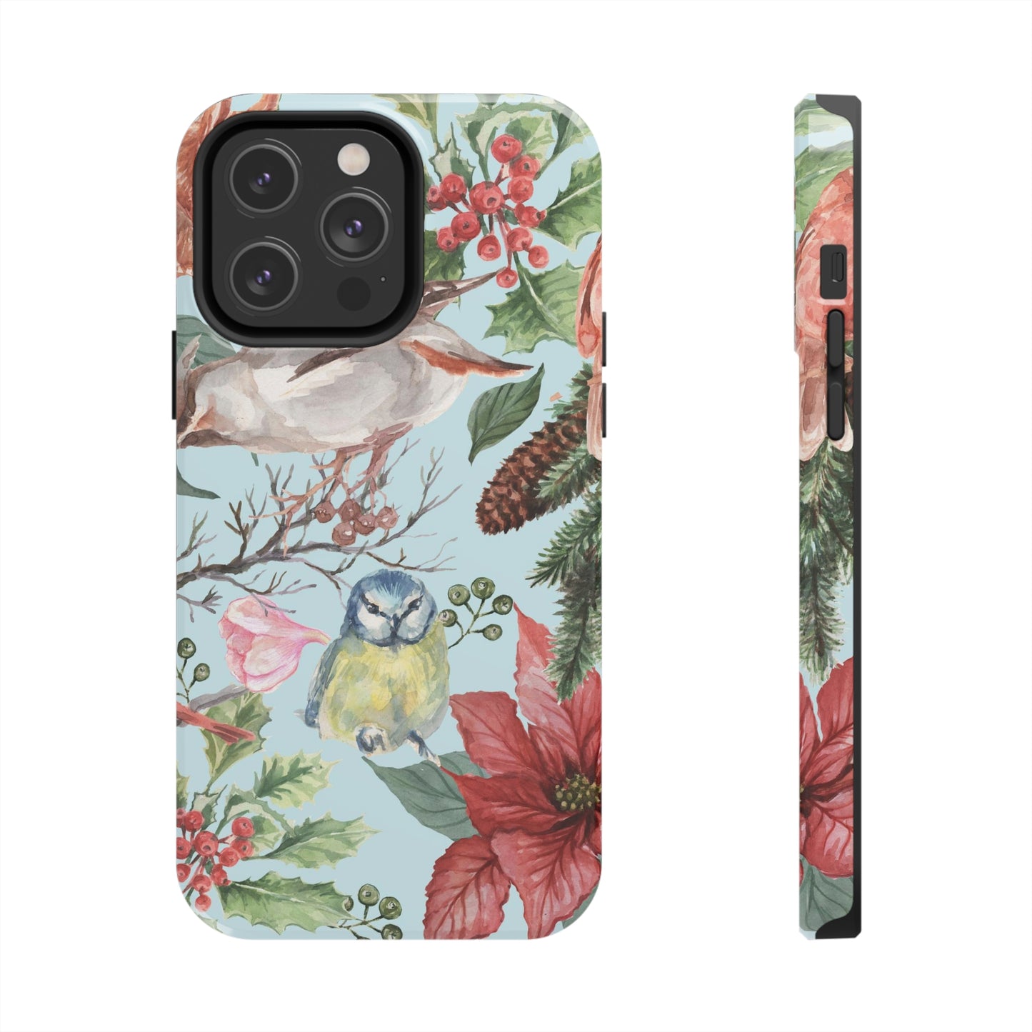 Holiday Christmas Birds / iPhone Case