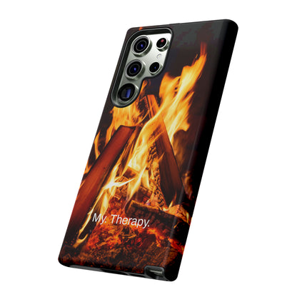 My. Therapy. / Fire Daze Samsung Case