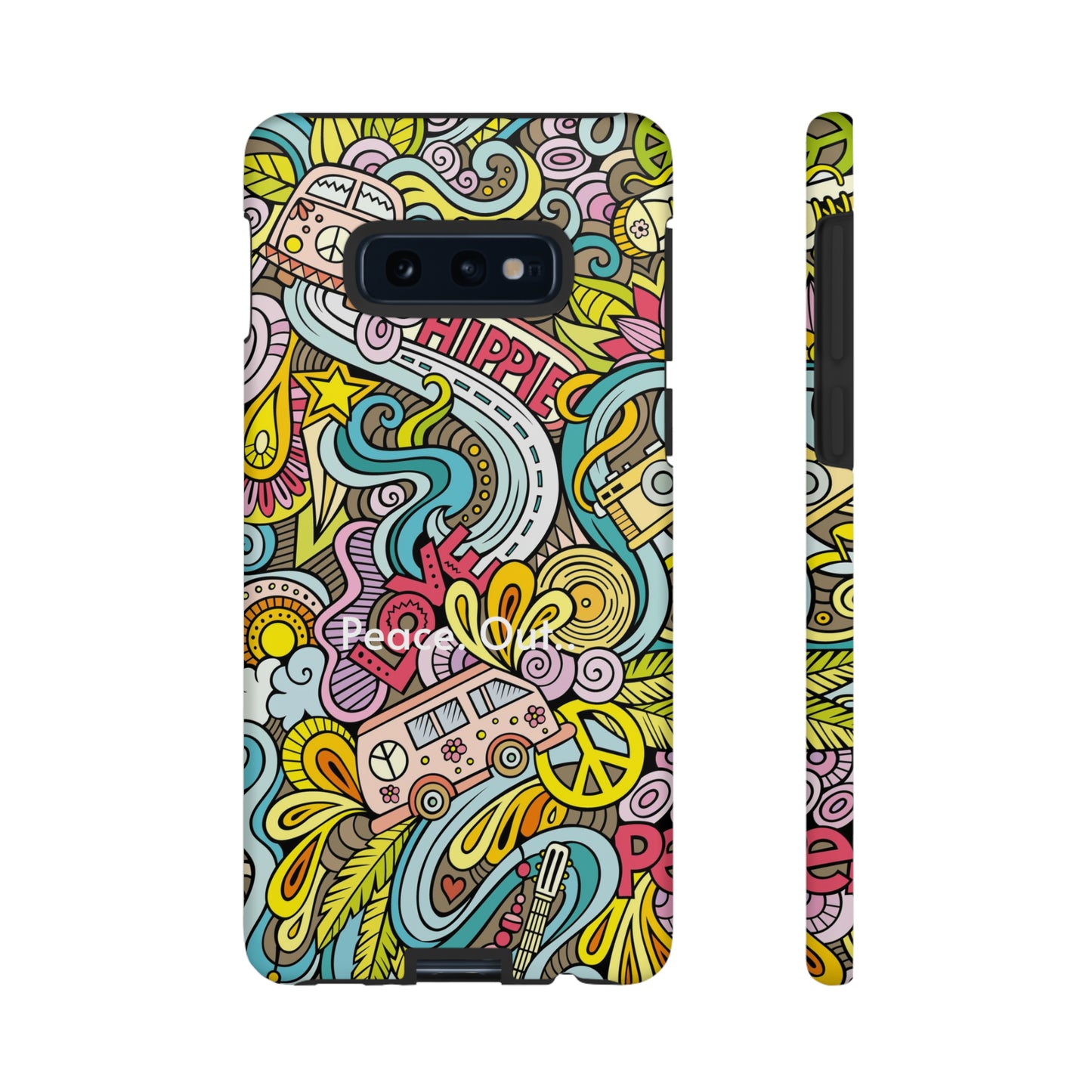 Peace. Out. / Hippie Love Samsung Case