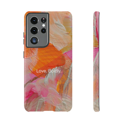 Love. Boldly. / Painted Lady Samsung Case