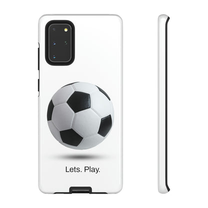 Lets. Play. / Soccer Samsung Case