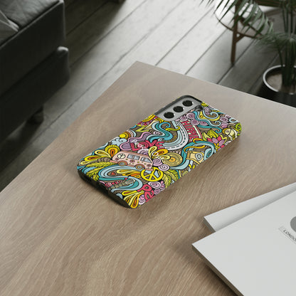 Peace. Out. / Hippie Love Samsung Case