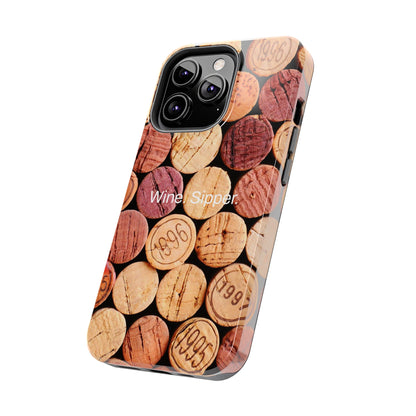 Wine. Sipper. /  Pop The Cork iPhone Case