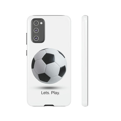 Lets. Play. / Soccer Samsung Case