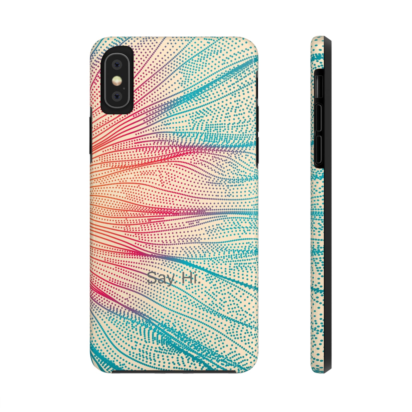 Say. Hi. / Calla Sings iPhone Case