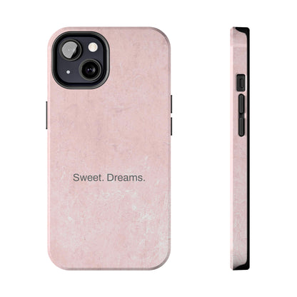 Sweet. Dreams. / Pink Pastel iPhone Case