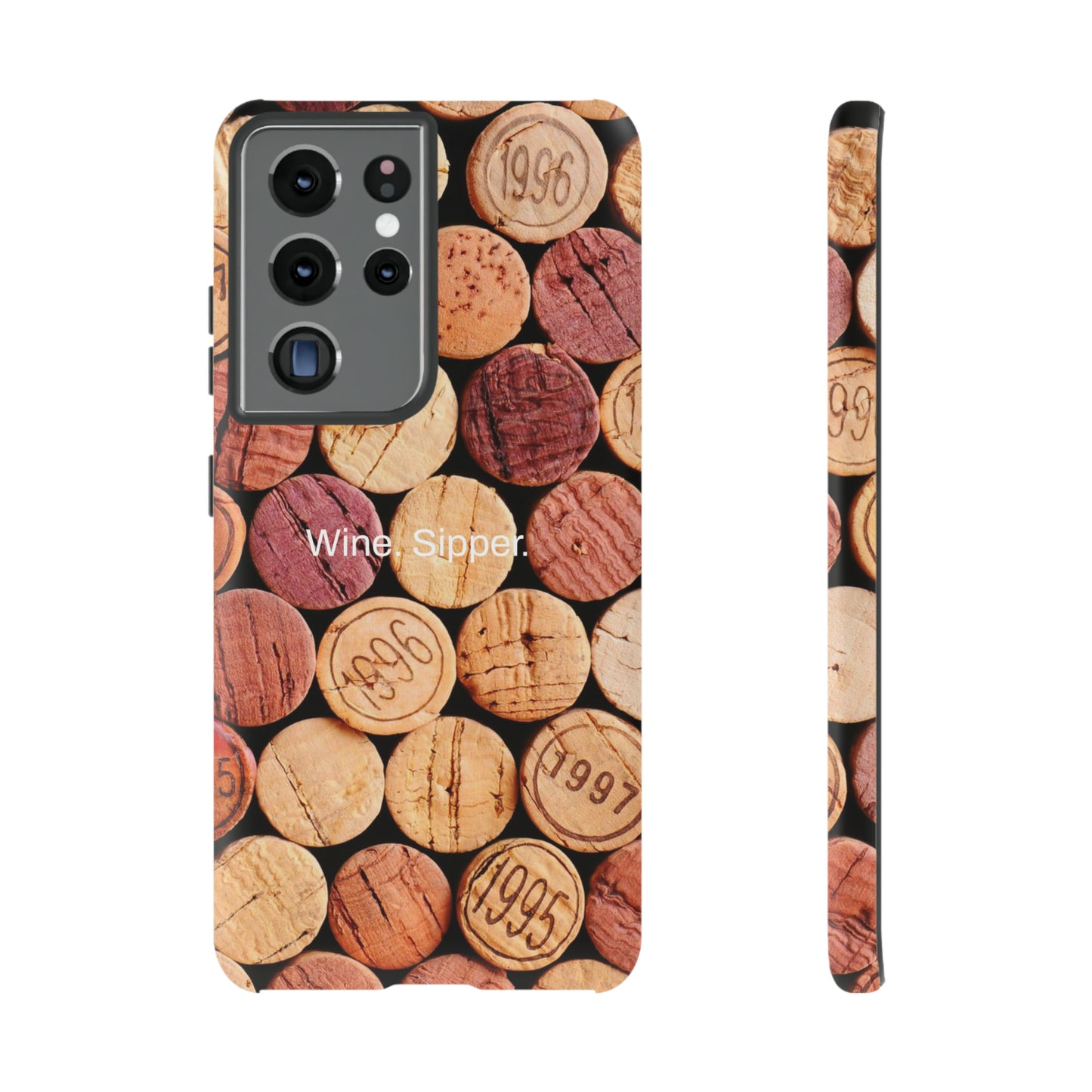 Wine. Sipper. / Pop The Cork Samsung Case