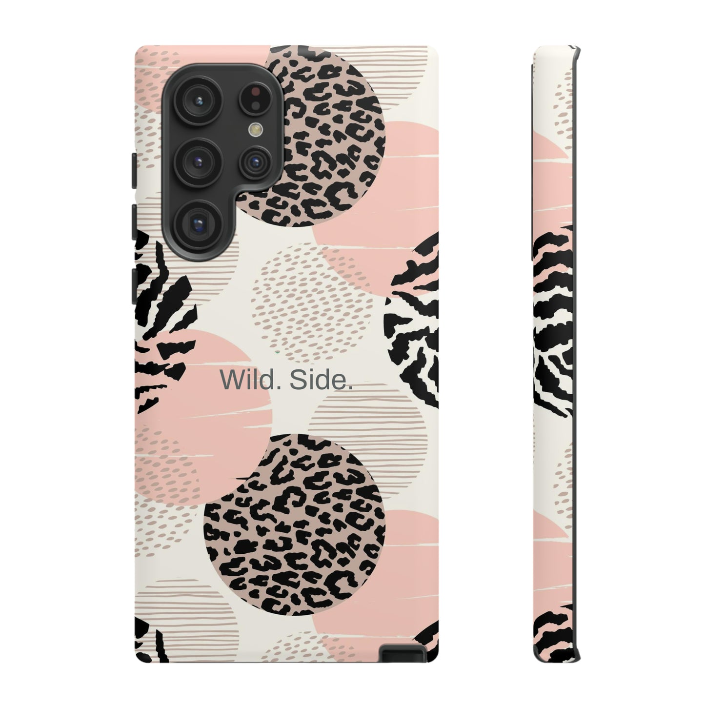 Wild. Side. / Animal Circles Samsung Case