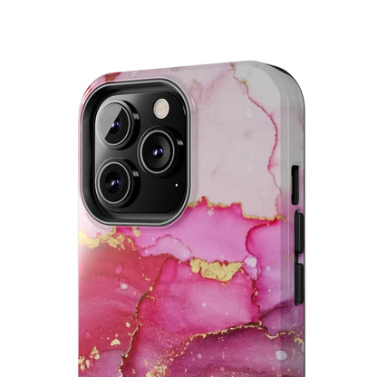 Pink Water Color Marble Only / iPhone Case
