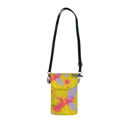 Rainbow Watercolor Crossbody Phone Bag