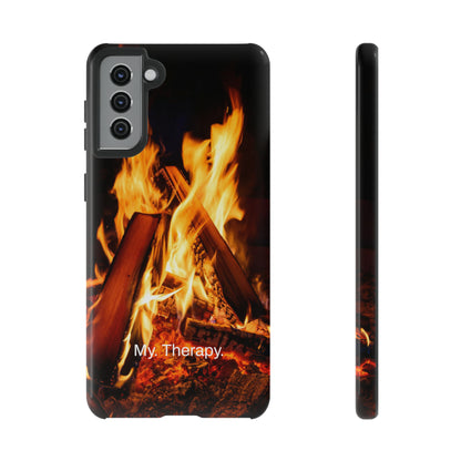 My. Therapy. / Fire Daze Samsung Case