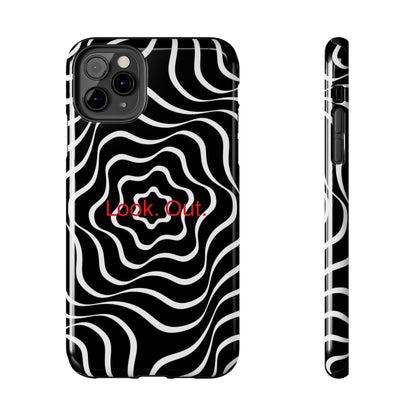 Look. Out. / Ziggy Circles iPhone Cases