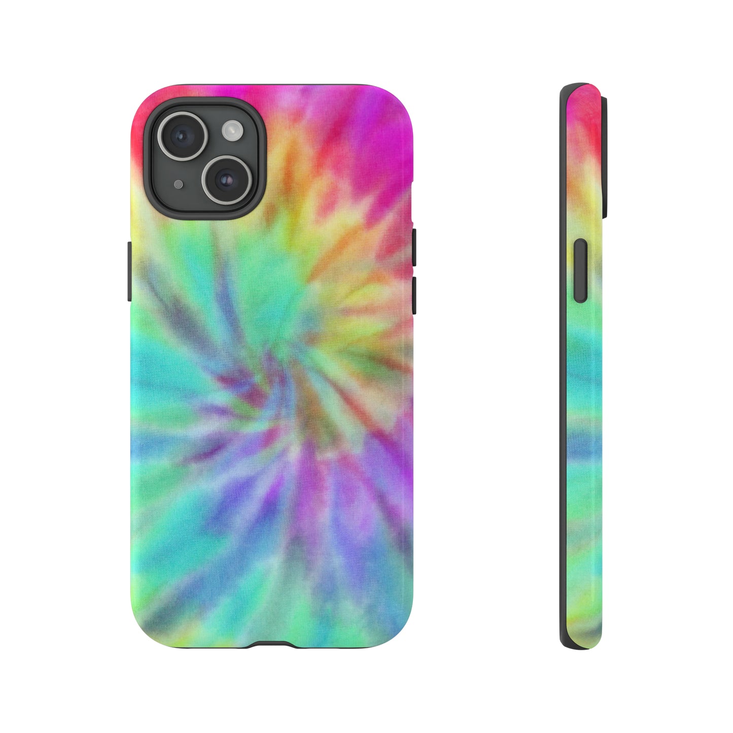 iPhone 15 Series Vibrant Tie Dye / Tough Case